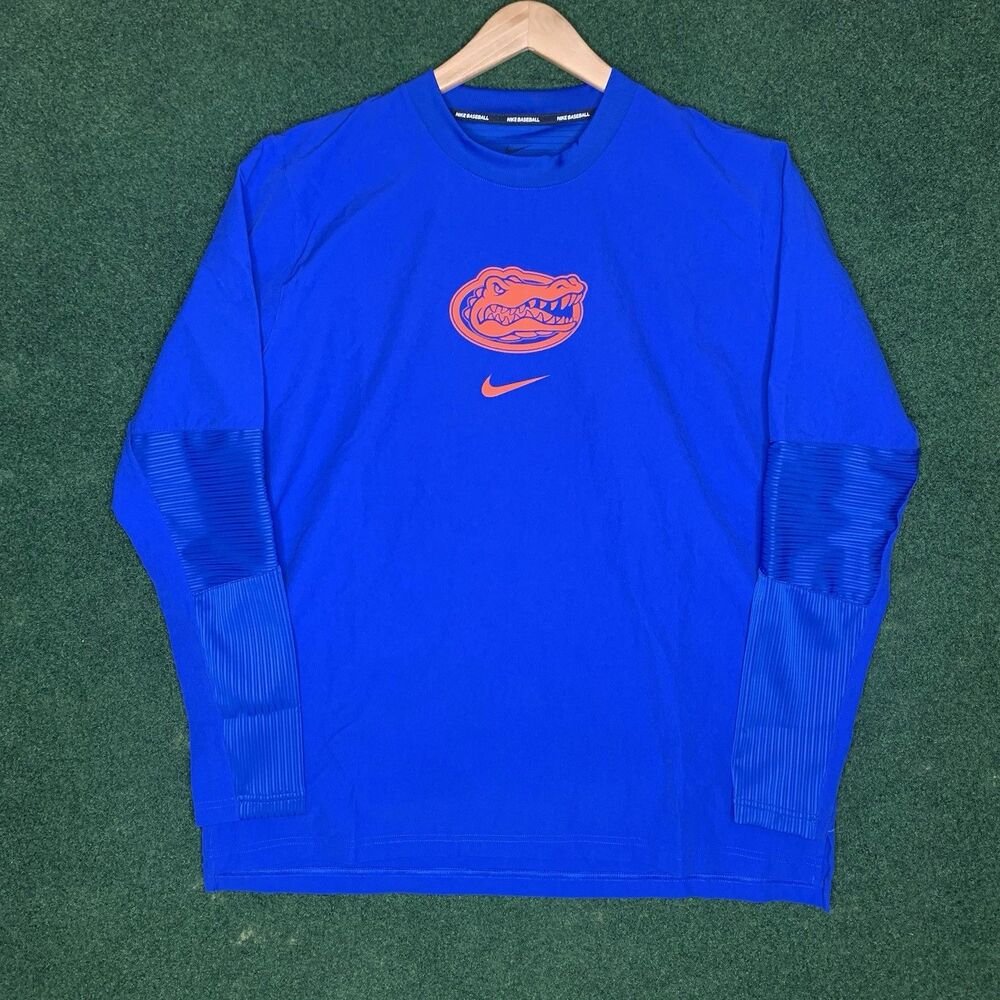 Sz M Nike Baseball University of Florida UF Dri-Fit Team Issued